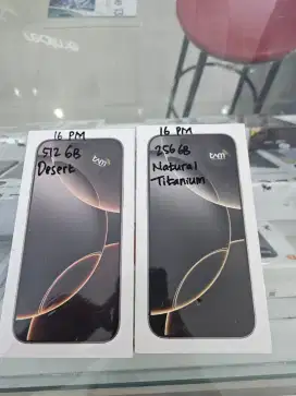 iPhone 16 pro max 512gb ready di alvajaya