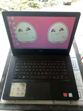 Dell Inspiron 14 3000 Core i5 Gen8 RAM 8GB/SSD 256GB +HDD 500GB -2 VGA