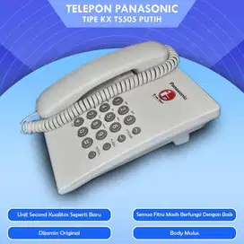 Telepon Panasonic Tipe KX TS 505 Putih Second