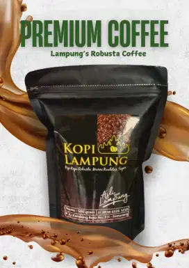 Agen Kopi Robusta asli dari Lampung