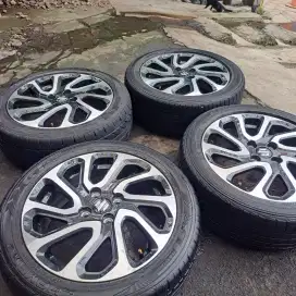 Velg dan ban r17 suzuki baleno cocok buat ignis baleno
