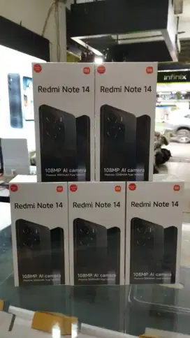 Hp redmi not 14 RAM 8+8 256 kredit bisa kes bisa