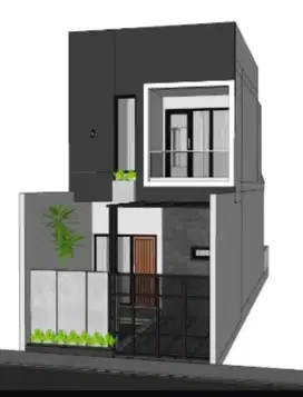 RUMAH INDENT 2 LANTAI DEKAT PLAZA DEPOK