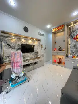 Jual rumah full furnish komp daerah bhayangkara