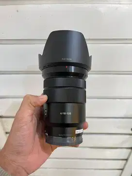 [ Lensa Sony 18-105mm F4 Fullset Mulus ]  #BKS2529D  Harga : 5 JT  Kon