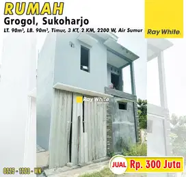 Dijual Rumah 2 Lantai Harga Murah Dekat Mall Solobaru