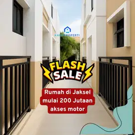 Jual rumah murah akses motor jagakarsa