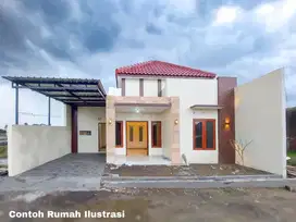 Rumah Cluster Redy Baru dan Pesan Bangun  Dekat Stasiun Gawok Sejuk