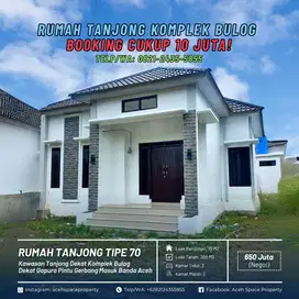 Dijual Rumah di Tanjong Komplek Bulog Dkt Jalan Raya - Tipe 70 dan 82