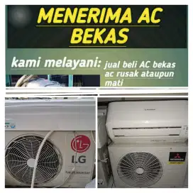 Terima ac bekas rusak