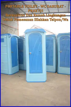 Toilet Proyek, Toilet Fiberglass, Toilet Praktis, Toilet Portable, Toi