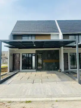 Rumah cluster tipe mezzanine bebas banjir di Bekasi
