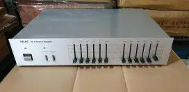 Equalizer teac ge6 vintage made in japan second normal siap pakai