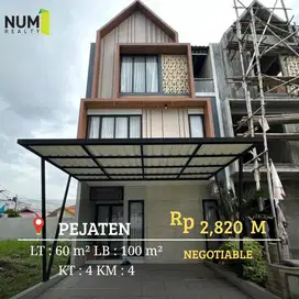Dijual Rumah Free Lift di Cluster Teras Pejaten Pasar Minggu Jakarta