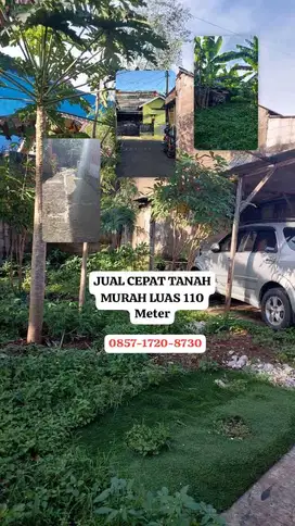 LUAS 110 m Posisi HOOK dlm Perumahan SHM Dekat Jalan Raya Harga NEGO