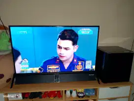 di jual tv LED merk Polytron 32inc Soundbar.