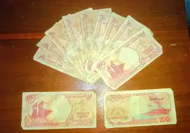 koleksi uang lama 100 tahun 1992