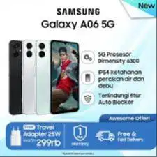 SAMSUNG A06 5G (6/128) NEW GARANSI RESMI NASIONAL