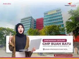 Sewa Office Space di Graha Merah Putih Buahbatu Bandung - Lt. 1,9,10
