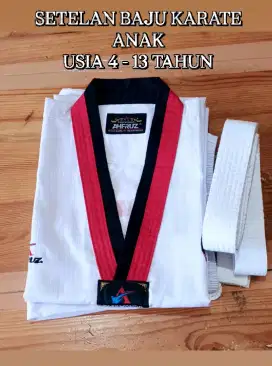 Baju karate anak taekwondo 10-13th