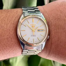 Seiko White Gold Automatic