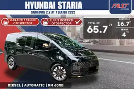 HYUNDAI STARIA SIGNATURE 2022 7 SEAT 2.2 AT DIESEL PANORAMIC #F2ST