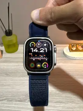 Apple Watch Ultra Z 49mm Natural Ti Blue
