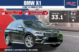 BMW X1 X LINE 2017 1.5 AT TURBO PANORAMIC KM.62RB & PAJAK PANJANG#F6ST