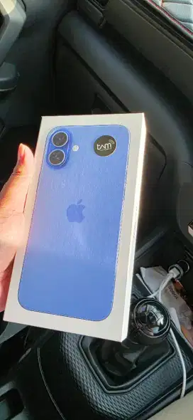 Iphone 16 plus 256 GB ultra marine 15 hari pakai