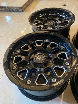 Velg black rhino r18 original hollister blackrhino