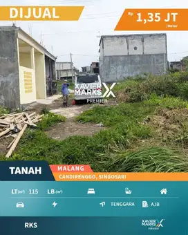 c101 Tanah Kavling Murah dan Siap Untuk Dibangun
