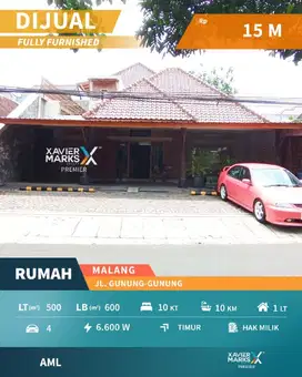 c103 Dijual Rumah Terawat dan Full Furnished Malang Kota