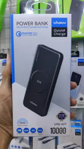 WIRELESS CHARGING POWER BANK 10.000mAh VIVAN VPB-W11