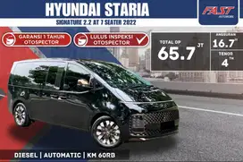 HYUNDAI STARIA SIGNATURE 2022 7 SEAT 2.2 AT DIESEL PANORAMIC #F7ST