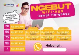 Wifi ex MNC Play - Hifi Indosat TERMUTAH