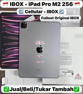 ipad pro m2 256gb wifi cellular second ibox