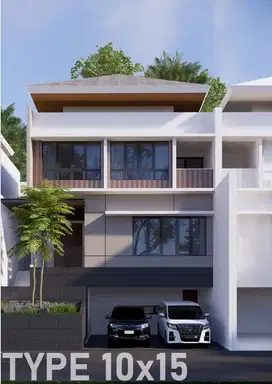 321 Rumah Mewah 3 Lantai di Bukit Permai Cibubur Ciracas Jakarta Timur