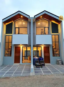 JAP064 New Townhouse 2 Lt Modern Minimalis di Jagakarsa, Jakarta