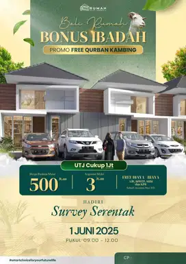 Dijual Rumah Islami Dekat Bandara Juanda Surabaya