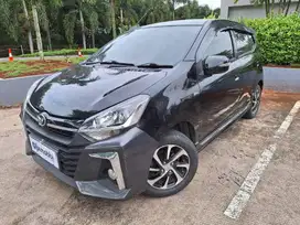 TDP Rendah -  Daihatsu Ayla 1.2 R Bensin MT 2018 Hitam GC