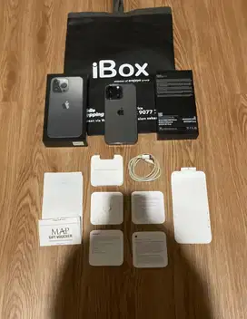 Iphone 13 Pro 128gb Graphite IBOX Resmi Fullset lengkap original