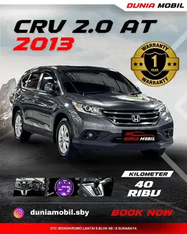 KM 40rb Honda CRV 2.0 AT 2013 / 2014 Seperti Baru