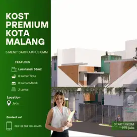 Lokasi strategis rukos premium belakang kampus
