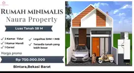 Dijual Rumah Bekasi Barat dekat Tol JORR Bintara, BKT, Stasiun Cakung