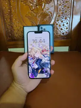 iPhone 13 Pro Max Sierra Blue 128 GB Ex Resmi Beacukai