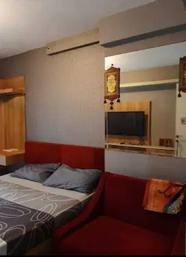 Sewa Bulanan Tahunan Apartemen kalibata Green studio full furnished