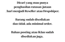 Reseller & Dropshipper