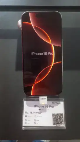 Cicilan iPhone 16 Pro Bunga 0% Bebas 1× s.d 2× angsuran