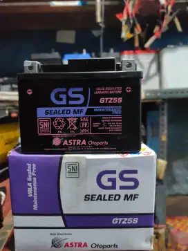 Aki GS Astra Vario 110 Beat Scoopy Mio J Vixion - Ready & Bergaransi