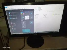 jual monitor AOC 16inci kondisi apa adanya